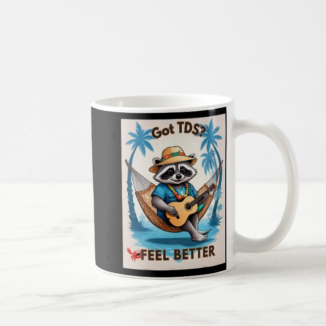 Tds Trump Derangement Syndrome Funny Trump Support Coffee Mug (Right)