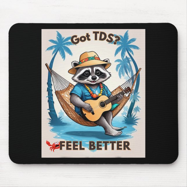 Tds Trump Derangement Syndrome Funny Trump Support Mouse Mat (Front)