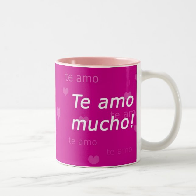 Te Amo Mug (Right)