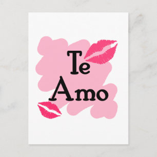 Te Amo - Spanish I love you Postcard
