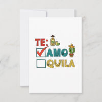 Te Amo Tequila Cinco De Mayo Funny