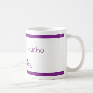 Te quiero mucho abuelita coffee mug