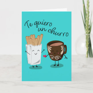 Te Quiero Un Churro | I Love You So Much Holiday Card