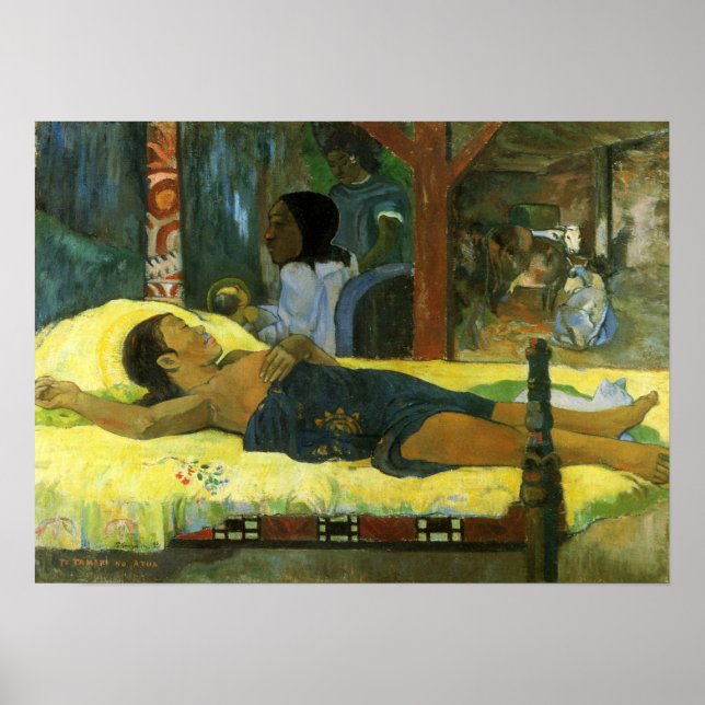 'Te Tamari No Atua' - Paul Gauguin Print (Front)