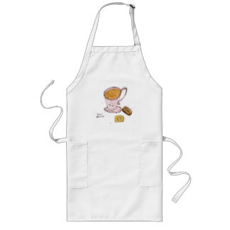 Tea and Biscuits Long Apron