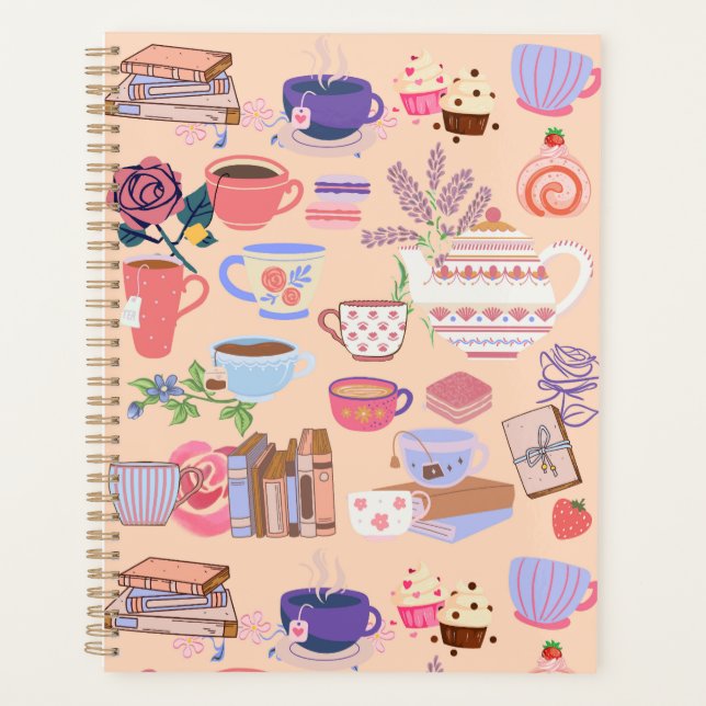 Tea And Books Planner (Front)