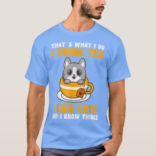 Tea and Cats T-Shirt
