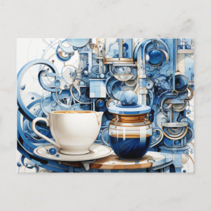 Tea and Coffee Holiday Card
