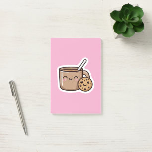 Tea and Cookie Post-it Notes
