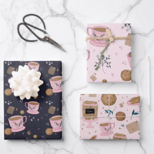 Tea and Cookies 3 pack Gift Wrap