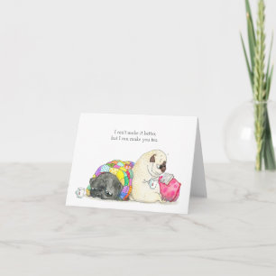 Tea and Sympathy pug card