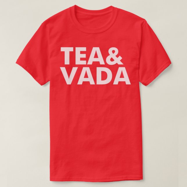 Tea and Vada T-Shirt (Design Front)