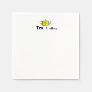 Tea Anytime Teapot Napkin