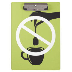 Tea Bag Clipboard