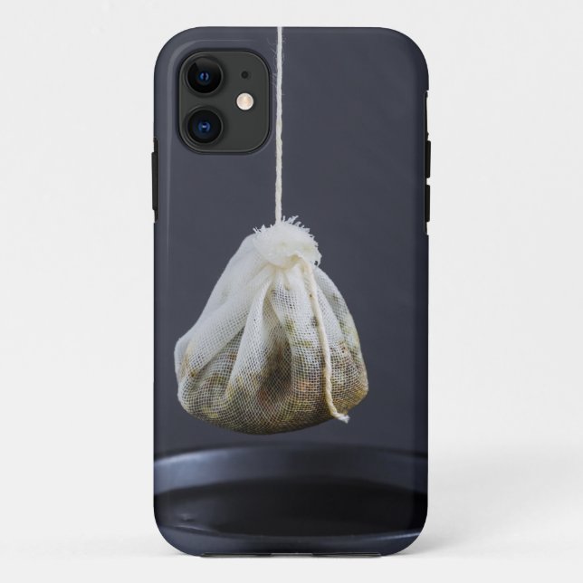 Tea bag is hung in a cup Case-Mate iPhone case (Back)