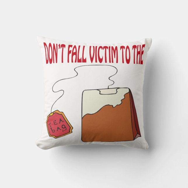 Tea Bagged Cushion (Front)
