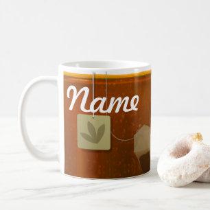 Tea Bags Personalised Coffee Mug, Cup
