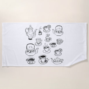 Tea Beach Towel