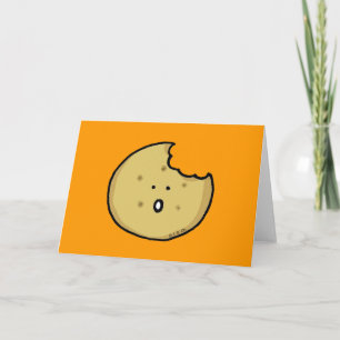 Tea biscuit card