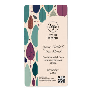 Tea Blend Product Labels