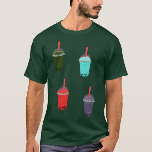 Tea Boba and Taro and Milk Tea T-Shirt