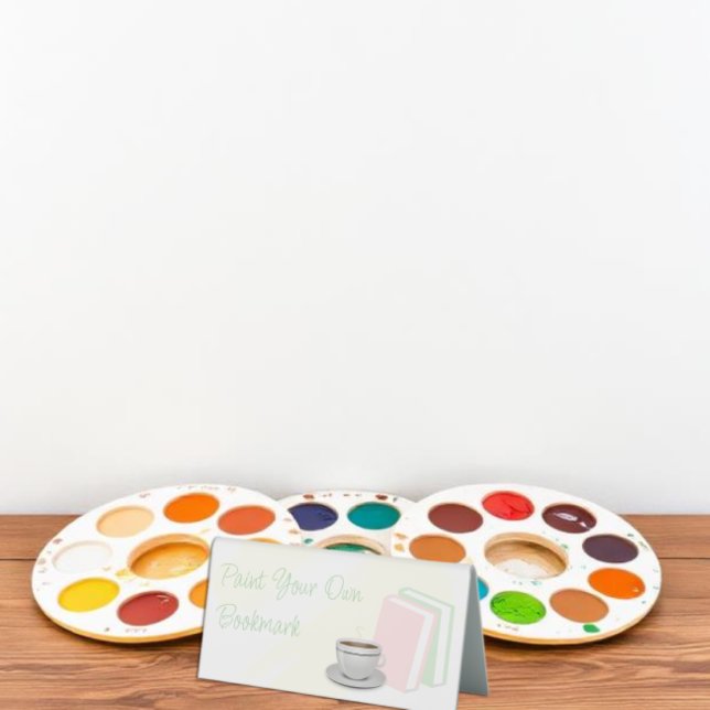 Tea & Books Bridal Shower Paint A Bookmark (Creator Uploaded)