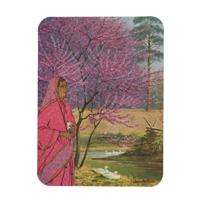 Tea break - magnet (Vertical)