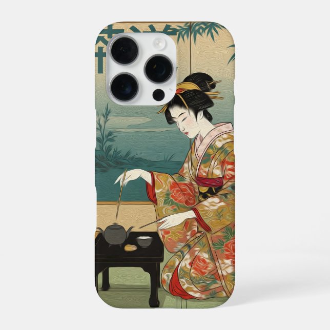 Tea Ceremony iPhone Case (Back)