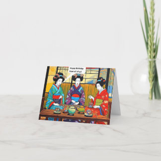 Tea Ceremony Thank You Card