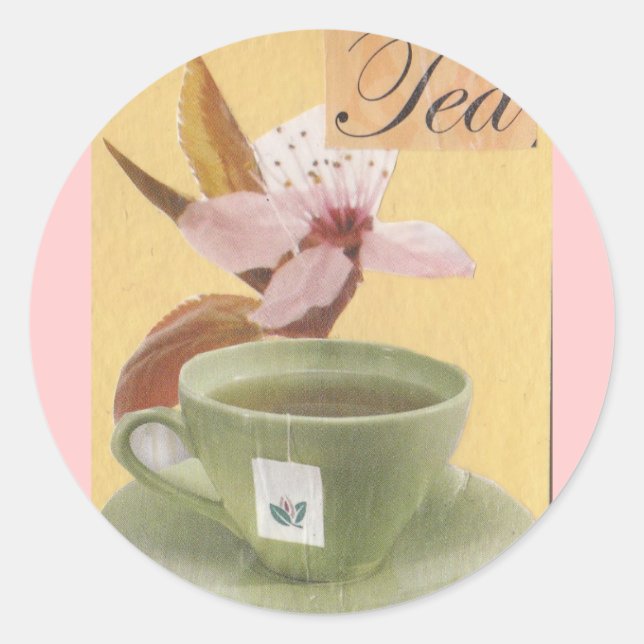 Tea Classic Round Sticker (Front)