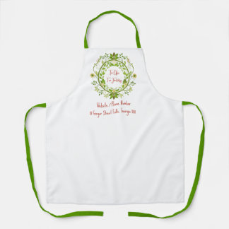 Tea Company Promotional Business Apron