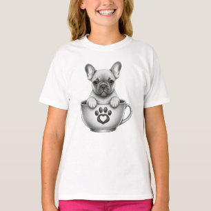 Tea Cup French Bulldog Puppy T-Shirt