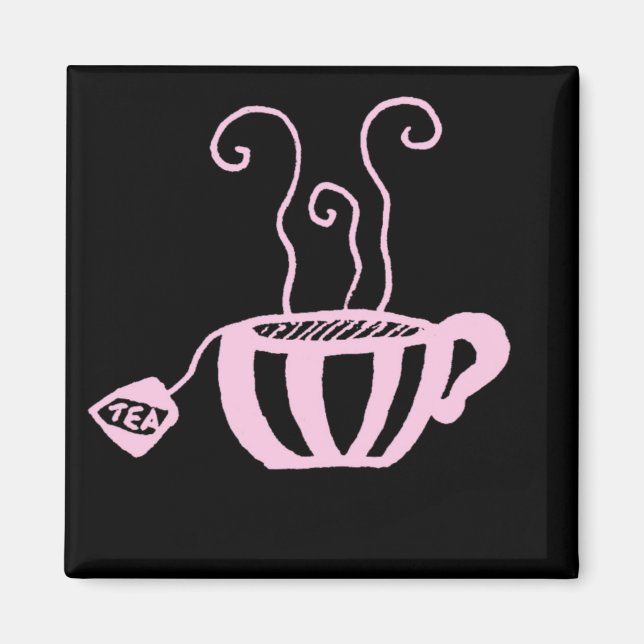 Tea Cup Magnet (Front)