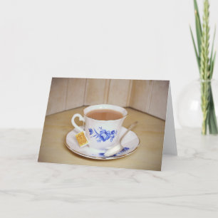 Tea Cup Note Card