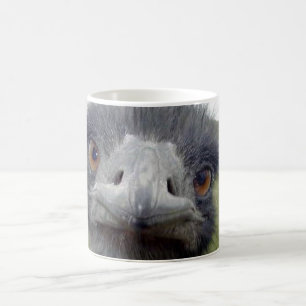 tea cup with ostrich