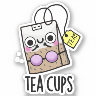 Tea Cups Funny Bra Puns