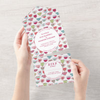 Tea Cups Modern Vintage Wedding