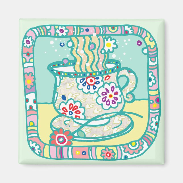 Tea Daze Magnet (Front)
