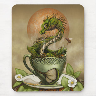 Tea Dragon Mouse Pad