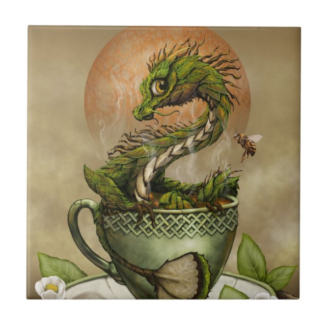 Tea Dragon Tile (Front)