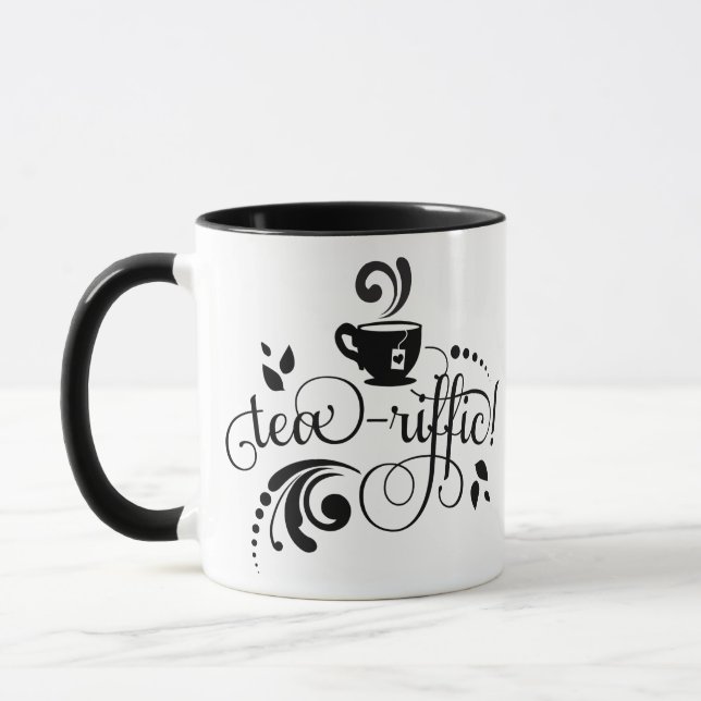 Tea Drinker Tea Lover, Gift for Tea Lover, Tea Mug (Left)