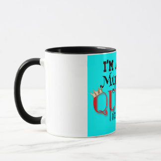 Tea Drinking Cosy Mystery Queen Mug