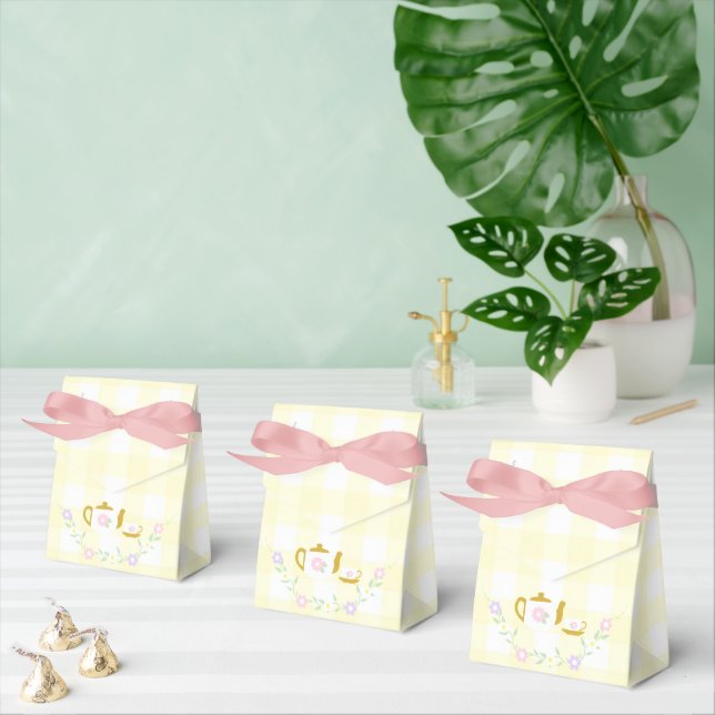 Tea for Two Girl 2nd Birthday Favour Box (Multiple)