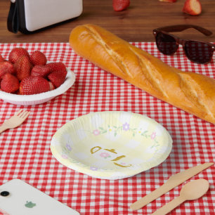 Tea for Two Girl 2nd Birthday Paper Plate