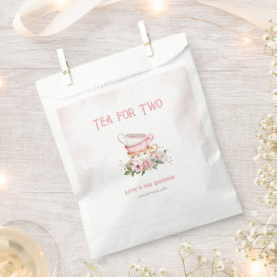 Tea For Two Teacups Theme  Favour Bags