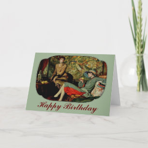 Tea for Two Twenties Birthday card