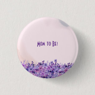 Tea for Two Twins Mum To Be Button