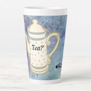 Tea? #FROMily From Fandom Liu Diner Design 17 oz Latte Mug