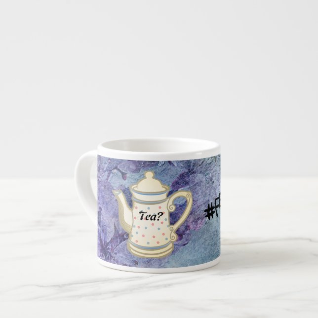 Tea? #FROMily From Fandom Liu Diner Design Espresso Cup (Front Left)