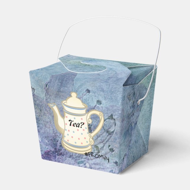 Tea? #FROMily From Fandom Liu Diner Design Favour Box (Front Side)